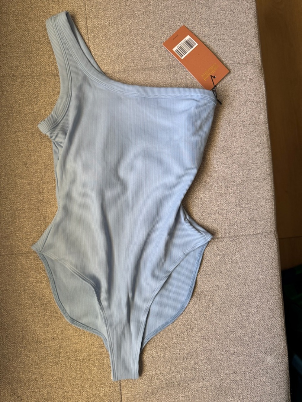 NWT girlfriend collective bodysuit built in bra
